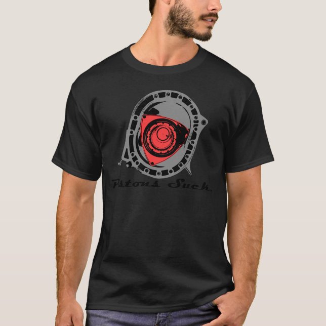 Pistonger suger t-shirt (Framsida)