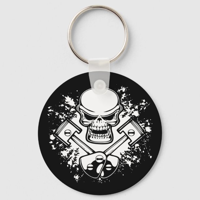 Pistonkolv 1 nyckelring (Framsida)