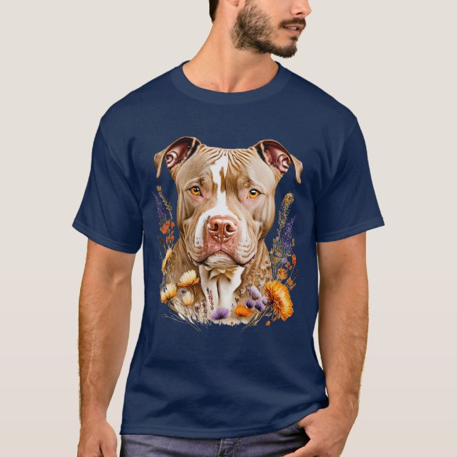 Pit Bull 01 T-Shirt (Framsida)
