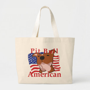 Pit Bull American Tote Jumbo Tygkasse