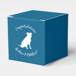 Pit Bull Baby Shower Hund Pitbull Blue Boy Presentaskar