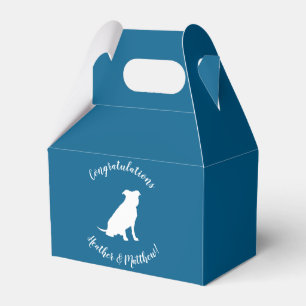 Pit Bull Baby Shower Hund Pitbull Blue Boy Presentaskar
