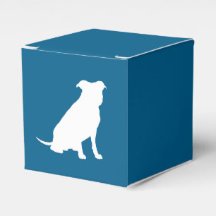 Pit Bull Baby Shower Hund Pitbull Blue Boy Presentaskar