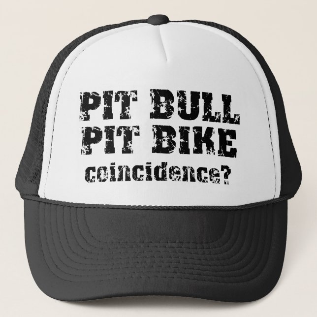 Pit Bull Dirt Bike Motocross Pit Bike Cap Hat Keps (Framsida)