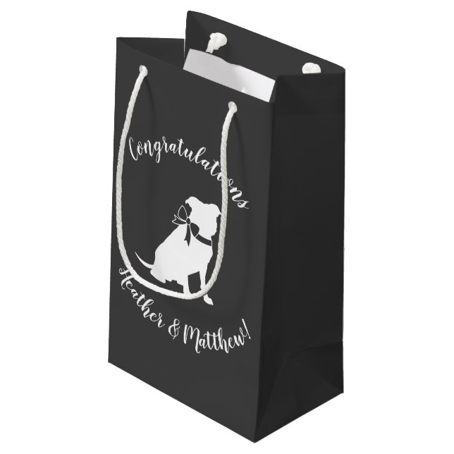 Pit Bull Dog Baby Pitbull Shower Gender Neutral (Baksidan Vinklad)