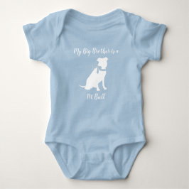 Pit Bull Dog Baby Shower Blue Boy Pitbull T Shirt