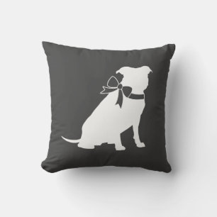Pit Bull Dog Baby Shower Gender Neutral Kudde