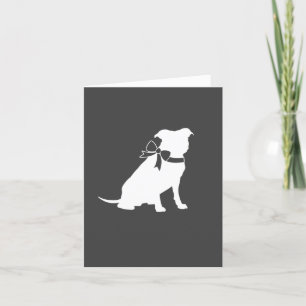 Pit Bull Dog Baby Shower Gender Neutral Pitbull Tack Kort