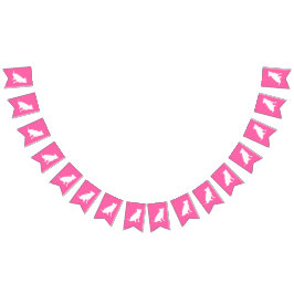 Pit Bull Dog Baby Shower Rosa Girl Girl Girl Pitbu Vimplar