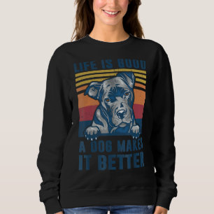 Pit Bull Dog Bull Dog Pappa Mamma Manar Women 2 T Shirt