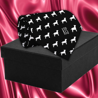 Pit Bull Dogs Mönster Monogrammed Veterinarian Slips