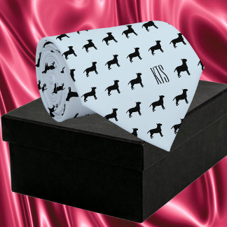 Pit Bull Dogs Mönster Monogrammed Veterinarian Slips