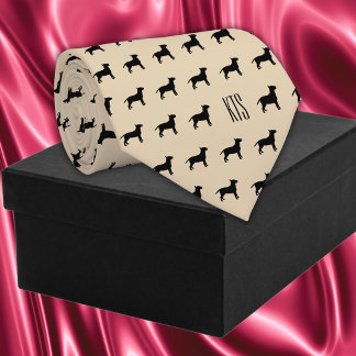 Pit Bull Dogs Mönster Monogrammed Veterinarian Slips