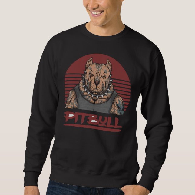 Pit Bull Essential 29 Lång Ärmad Tröja (Framsida)