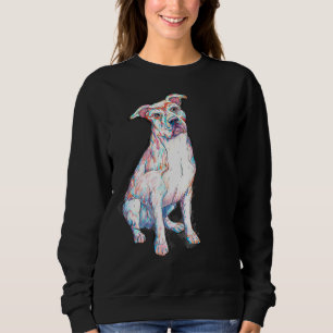 Pit Bull Färgad T Shirt