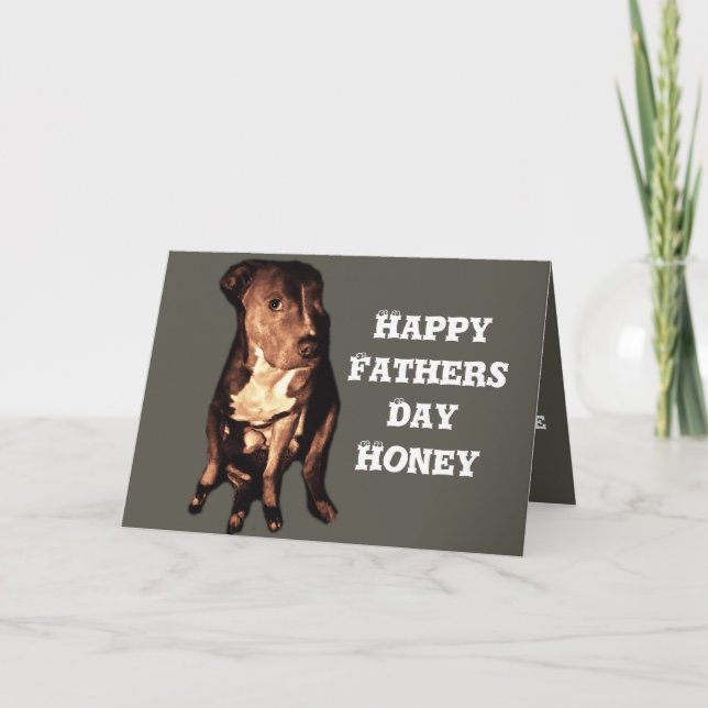 PIT BULL FARS DAG  KORT (Framsida)