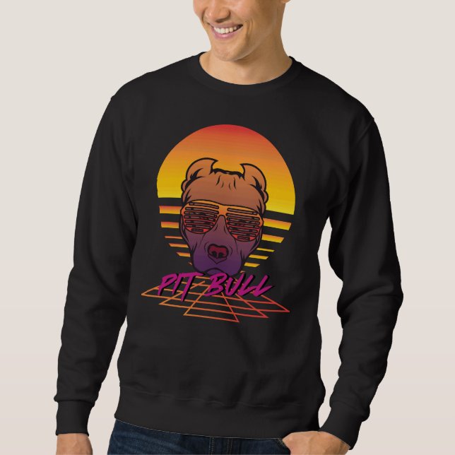 Pit Bull Funk Lång Ärmad Tröja (Framsida)