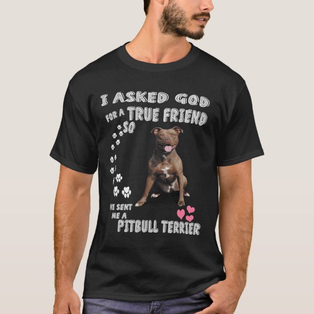 Pit Bull Gifts Pit Bull Mamma Pittie Pappa Apbt Pi T Shirt (Framsida)