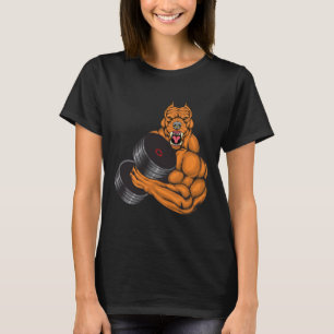Pit Bull Gym Fitness - Weightlift Deadlift Body T Shirt