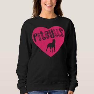 Pit Bull Heart Pitbulls Rosa Transparent American T Shirt