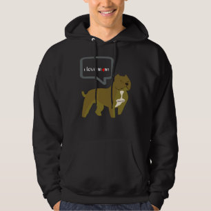 Pit Bull I Kärlek Mamma Tattoo Mor S Day Hoodie