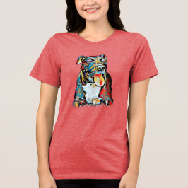 Pit Bull in Colors T Shirt
