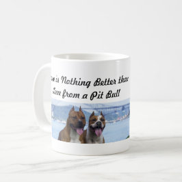 Pit Bull Kärlek par Kaffemugg