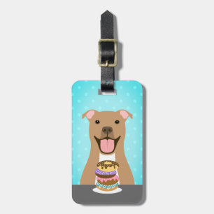 Pit Bull Luggage Taggs Bagagebricka