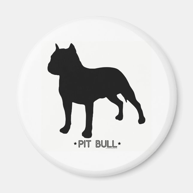 Pit Bull Magnet (Framsidan)