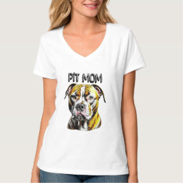 Pit Bull-Mamma | Hundälskare T Shirt