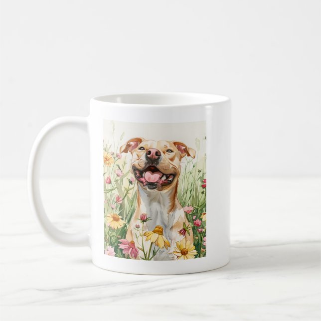 Pit Bull-mugg Kaffemugg (Vänster)