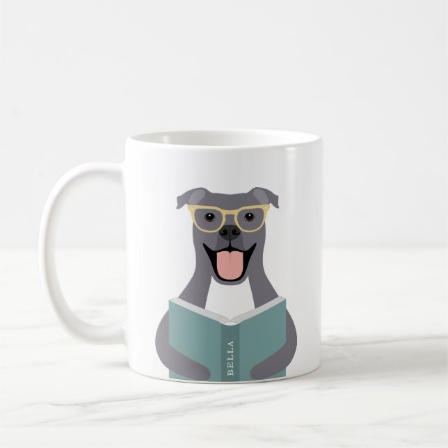 Pit Bull-muggar Kaffemugg (Vänster)