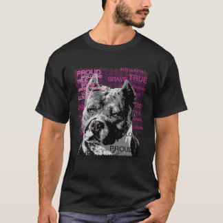 Pit Bull Pappa Mo T Shirt