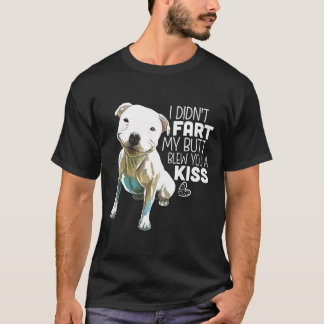 Pit Bull Shirt Rolig hund Älskare Gift T