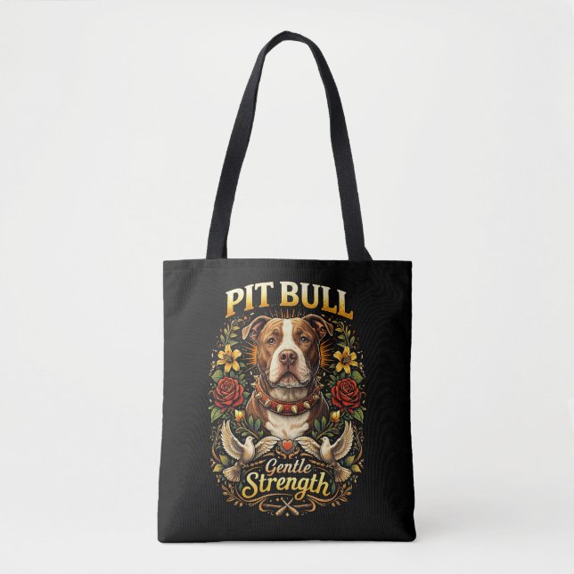 Pit Bull: Skön styrka Tygkasse (Framsida)