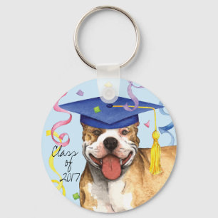 Pit Bull Student Nyckelring