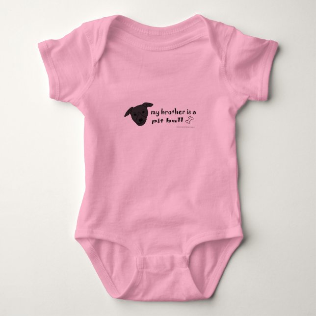 pit bull t-shirt (Framsida)