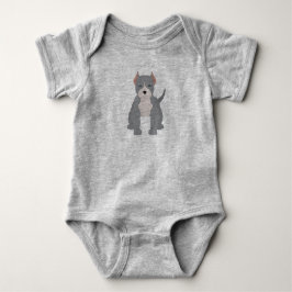 Pit bull T-Shirt Baby Bodykostym