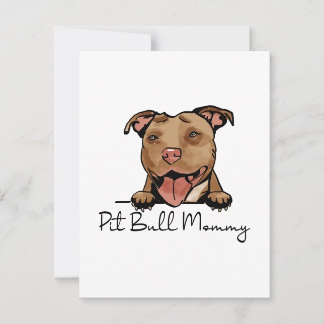 Pit Bull Terrier Mamma (Framsida)