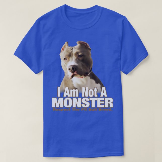 Pit Bull Terrier Respect 1 T Shirt (Design framsida)