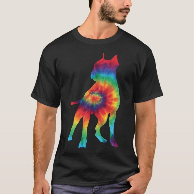 Pit Bull Tie Dye 798 T Shirt (Framsida)