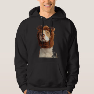 Pit Bull with Hat Hoodie