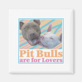 Pit Bulls är till Älskare Magnet