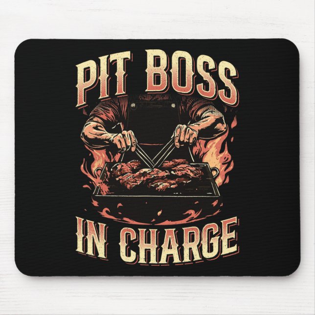 Pit Chef in Charge Bbq Grill Masters Mea Musmatta (Framsidan)