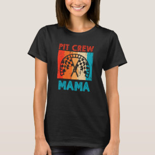 Pit Crew Älskare Car Car Tävla Racecar Driver T Shirt