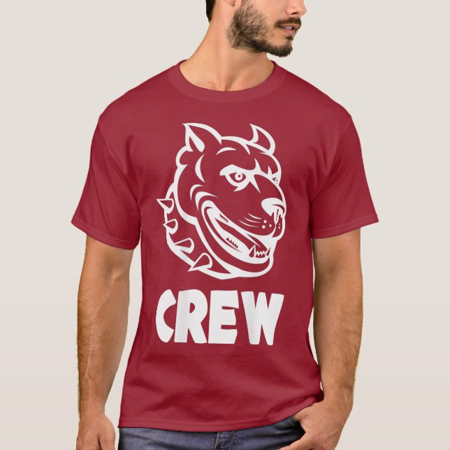 Pit Crew Chief Pitbull Tävla T Shirt (Framsida)
