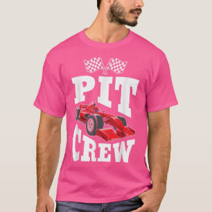 Pit Crew Tävla Älskare Car Tävling Cars Sports Dra T Shirt