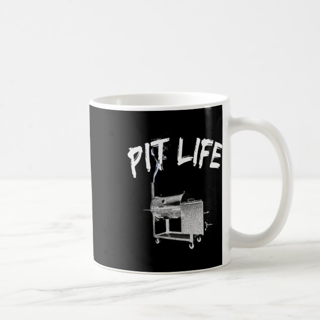 Pit Life Bbq Pitmaster Lifestyle Kaffemugg (Höger)