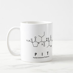 Pit peptide namn mugg