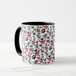 Pit Pit Bull American Pitbull Pet Puppy Hund Mugg
